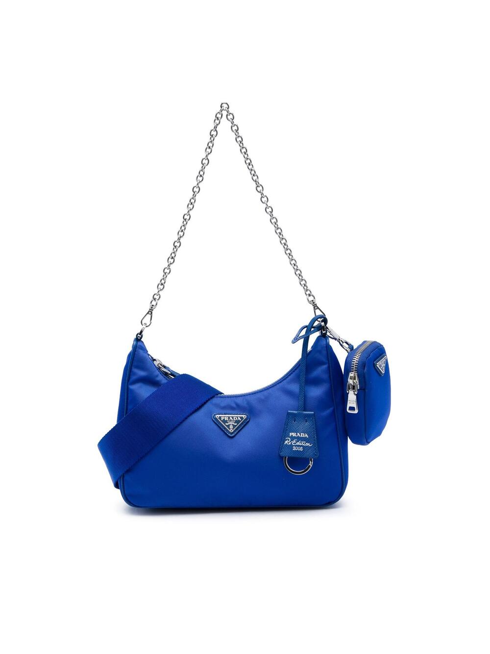 Prada Saffiano Trimmed Tessuto Re #368353P11B